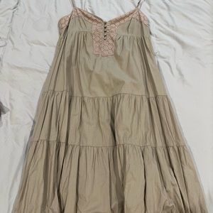 BCBG Spaghetti Strap Loose Dress